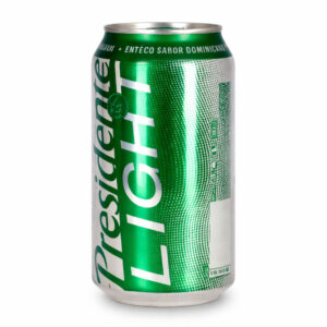 Cerveza Presidente Light - Lata,12 oz