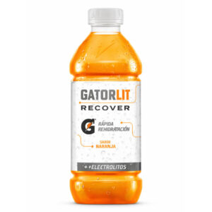 Hidratante Gatorlit Recover con Eletrolitos - Sabor Naranja, 20.9 oz