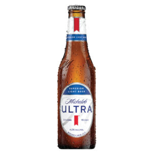 Cerveza Michelob Ultra Light - Botella Cristal, 12 oz