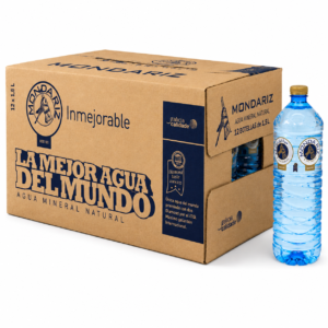 Agua Mineral Mondariz - Botella Plástica, 1.5 L, 12 uds