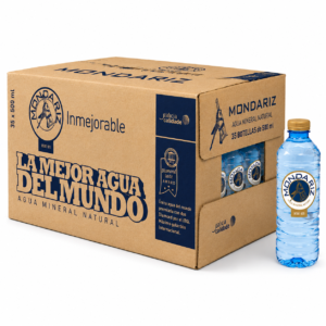 Agua Mineral Mondariz - Botella Plástica, 16.9 oz, 35 uds