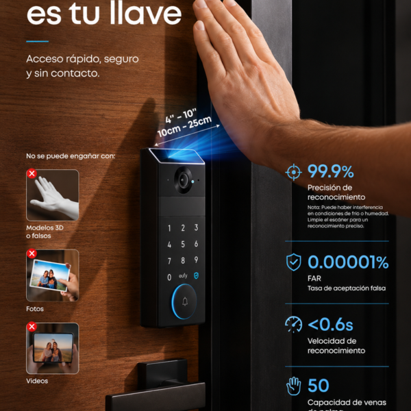 Cerradura Inteligente Eufy Smart FamiLock S3 Max