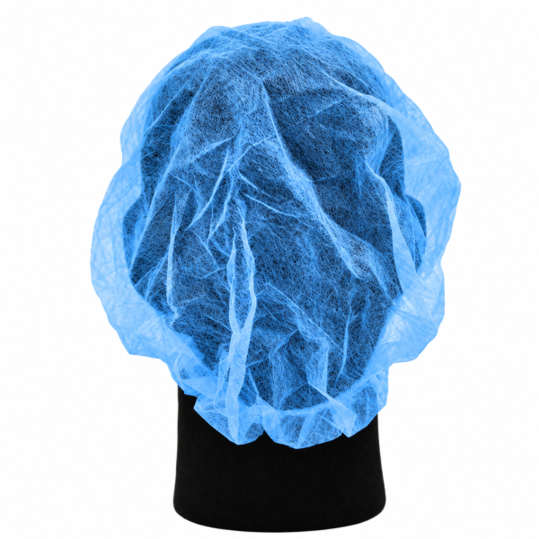 Gorros para Protección Desechable - Azul, 100 uds