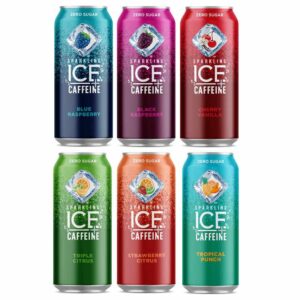 Agua Carbonatada Sparkling Ice Caffeine - 16 oz