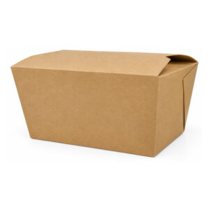 Cajas Kraft para Llevar 22 oz - 140 uds