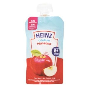 Compota Heinz Manzana a partir de los 6 Meses Flexible, 113 g