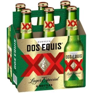 Cerveza Dos XX Equis Lager Especial, 12 oz