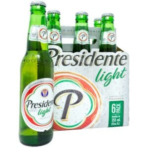 Cerveza Presidente Light, 12 oz