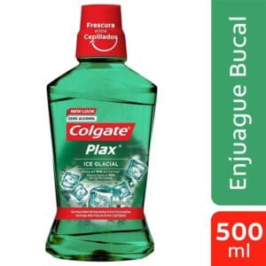 Enjuague Bucal Colgate Plax Ice Glacial, 500 ml