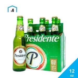 Cerveza Presidente, 12 oz