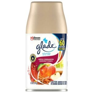 Repuesto para Glade Automatic Spray Fragancia Manzana y Canela, 6.2 oz