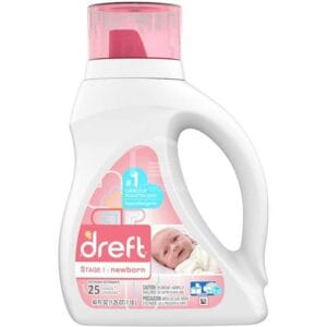 Detergente Dreft para Ropa de Recién Nacido, 46 oz
