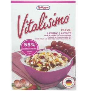 Cereal Muesli Vitalisimo 8 Frutas, 15.8 oz