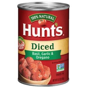 Tomastes Hunt's Picados con Albahaca, Ajo y Orégano, 14.5 oz
