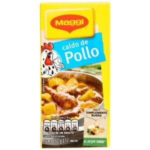 Caldo de Pollo Instantáneo Maggi, 12 Tabletas
