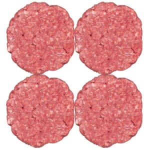 Hamburguesas de Res Angus Certificada 3 lbs