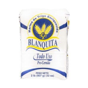 Harina de Trigo Enriquecida Blanquita Todo Uso, 2 lbs