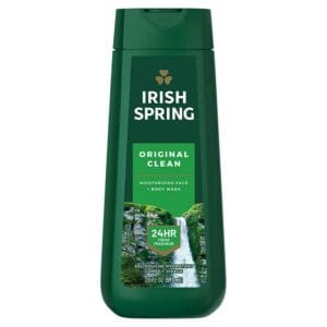 Jabón Líquido de Ducha Corporal Irish Spring Original, 20 oz