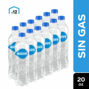 Agua Dasani 20 oz Caja (12 uds)