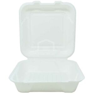 Bandeja Doble EP200 Bionature 9" x 9" sin División (50 uds)