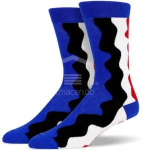 Medias Soxy Black Blue White Pink Wavy