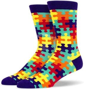 Medias Soxy Bright Neon Puzzle