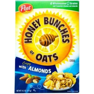 Cereal Post Honey Bunches of Oats con Almendras, 14.5oz