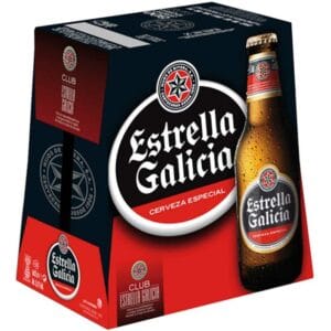 Cerveza Estrella Galicia Especial, 11.2 oz