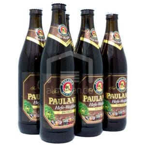 Cerveza Paulaner Hefe-Weißbier Dunkel, 16.9 oz (20 pack)