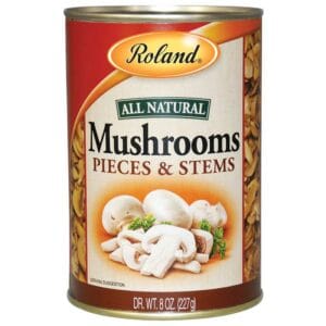 Champiñones Roland Rebanados, 8 oz
