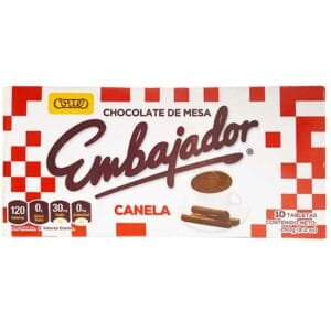 Chocolate de Mesa Embajador con Canela (10 uds)
