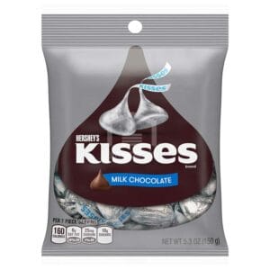 Chocolates Hershey's Kisses con Leche, 4.8 oz