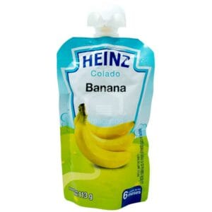 Compota Heinz Banana a partir de los 6 Meses Flexible, 113 g