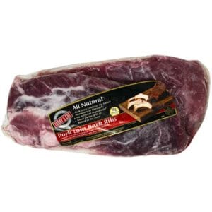 Costillas de Cerdo Baby Back Today 's Cut