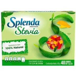 Endulzante Splenda Naturals con Stevia (40 uds)