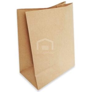 Funda de Papel Kraft 25K 16" x 12" x 5.5" sin Asa (100 uds)