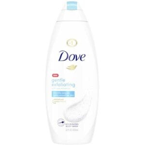 Jabón Líquido de Baño Exfoliante Dove Gentle Exfoliating, 22 oz