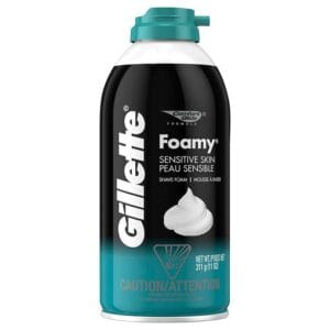 Gillette Foamy Piel Sensible, 11 oz