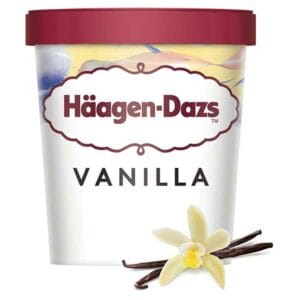 Helado Häagen-Dazs Sabor Vainilla, 1 Pinta