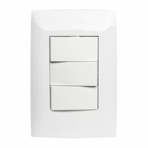 Interruptor Triple Leviton CIEN, 10 Amp