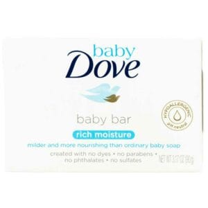 Jabón Dove Baby Humectación Enriquecida, 90 g