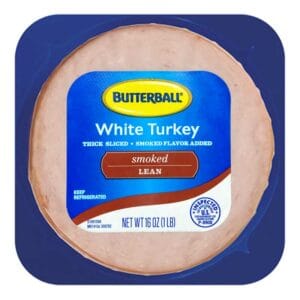 Jamón de Pavo Ahumado Butterball, 1 lb