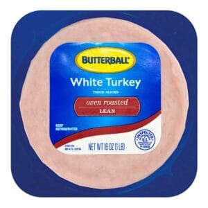 Jamón de Pavo Asado al Horno Butterball, 1 lb