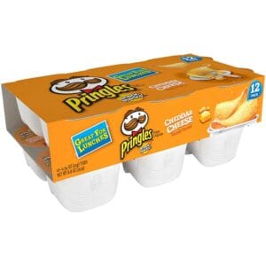 Papas Fritas Pringles Sabor a Queso, 21 g (12 uds)