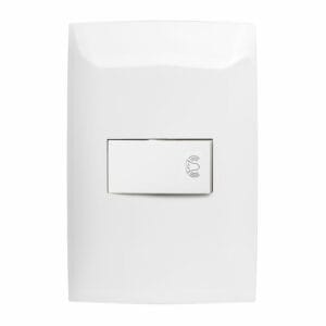 Pulsador para Timbre Leviton CIEN, 10 Amp