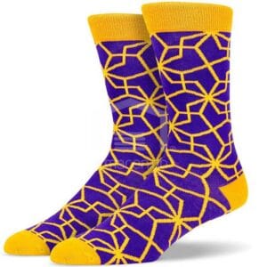 Medias Soxy Purple Orange Sparks