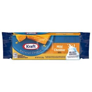 Queso Kraft Cheddar Suave, 8 oz