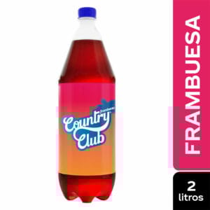 Refresco Country Club Sabor Frambuesa, 2 L