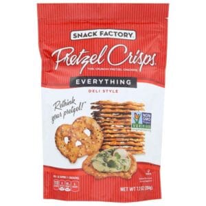 Snack Factory Pretzel Crisps Everything, 7.2 oz