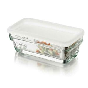 Tazón Rectangular Libbey Save 'n Serve, 30.9 oz
